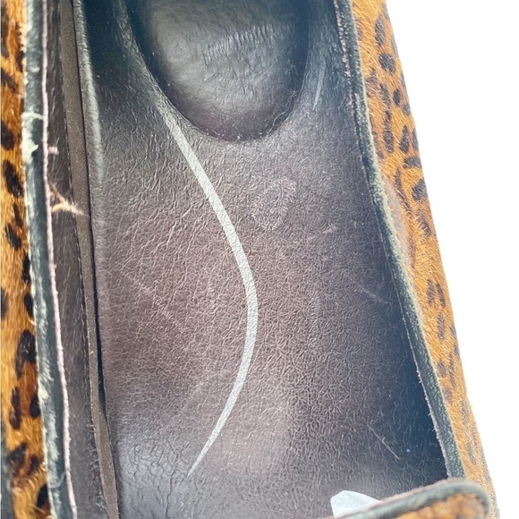 Dansko Olivia Calf Hair Leopard Print Shoes Size 39 - Picture 12 of 12